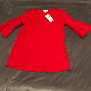NWT Red women’s medium top